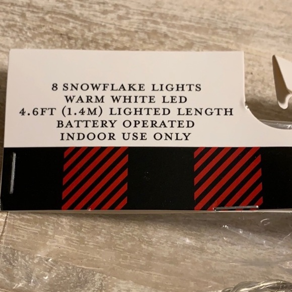 Target Bullseye 3 Sets Nordic Snowflake String Lights - Picture 4 of 4